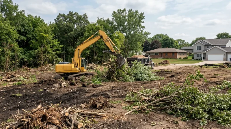 Land Clearing Cedar Rapids